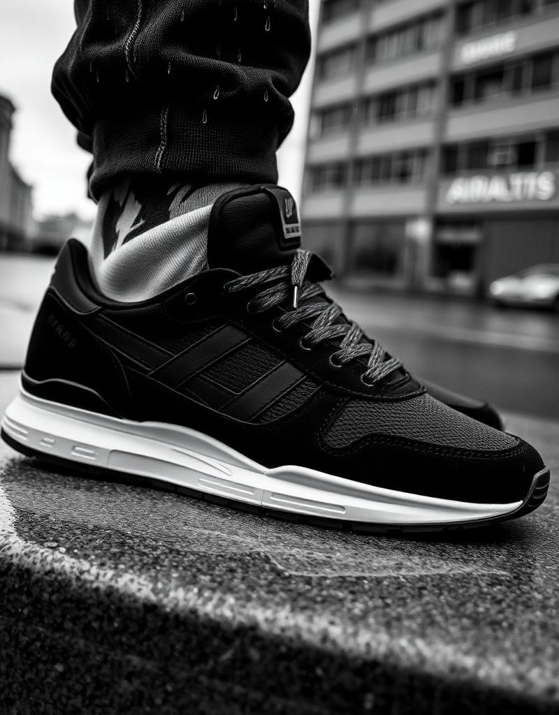 Sneaker close up